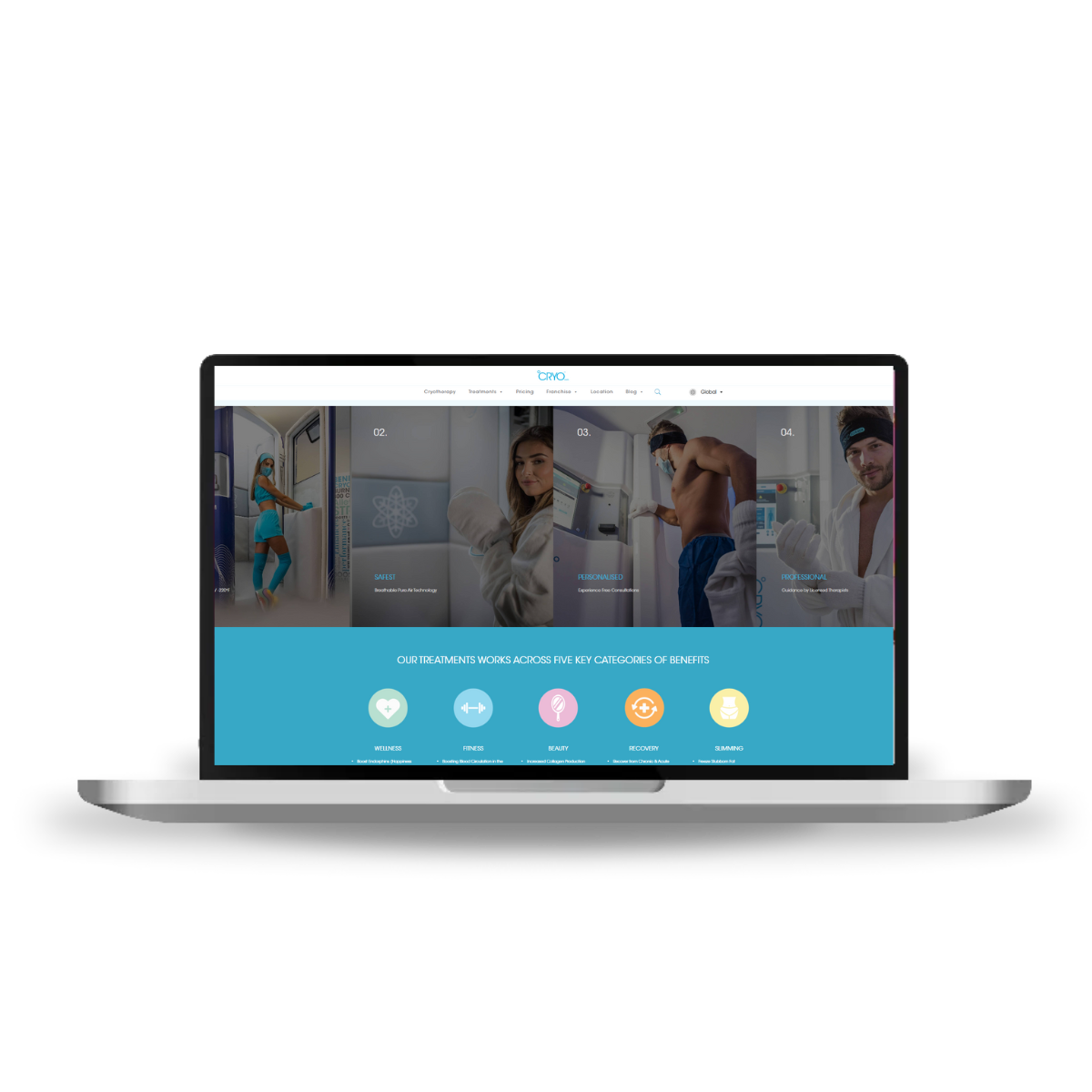 CRYO Website (WordPress)